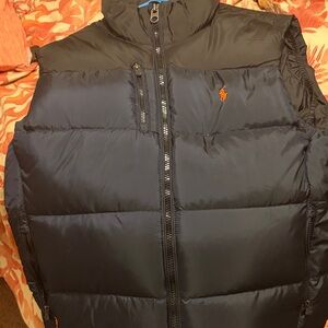 Polo by Ralph Lauren Navy and Black Puffer Vest